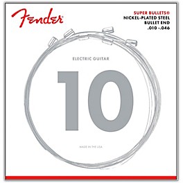 Fender 3250R Super Bullets Nickel-Plated Steel Electric Guitar Strings