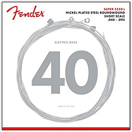 Fender 5250XL Nickel-Plated Steel Short Scale Bass Strings - Extra Light