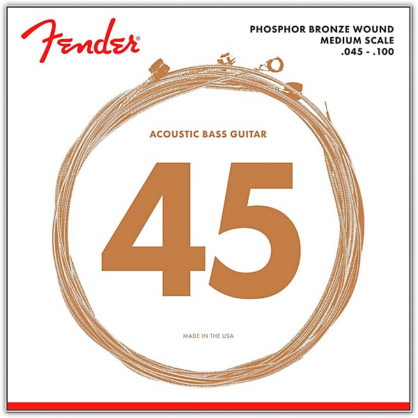 Fender 7060 Phospor Bronze Acoustic Bass Strings