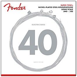 Fender 7250L Super Bass Nickel-Plated Steel Long Scale Bass Strings - Light