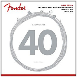 Fender 7250-5L Super Bass Nickel-Plated Steel Long Scale 5-String Bass Strings - Light