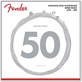 Fender 9050ML Stainless Steel Flatwound Long Scale Bass Strings - Medium Light