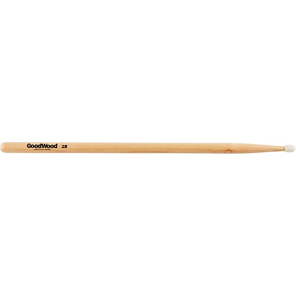 Goodwood Hickory Drum Sticks 12-Pack 2B Nylon