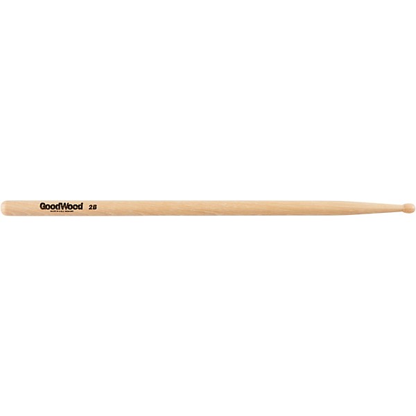 Goodwood Hickory Drum Sticks 12-Pack 2B Wood