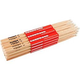 Goodwood Hickory Drum Sticks 12-Pack 5A Nylon