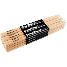 Goodwood Hickory Drum Sticks 12-Pack 5B Nylon Goodwood Hickory Drum Sticks 12-Pack 5B Nylon