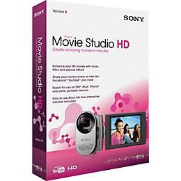 Sony Vegas Movie Studio HD Software