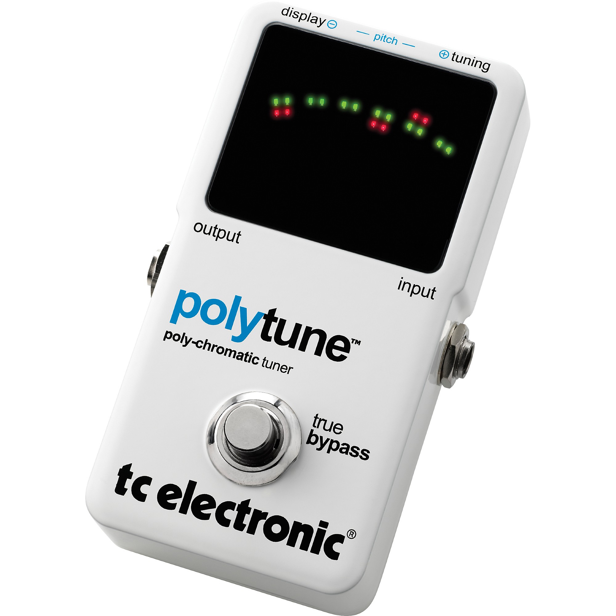 Open Box TC Electronic Polytune Chromatic Pedal Tuner | Guitar Center