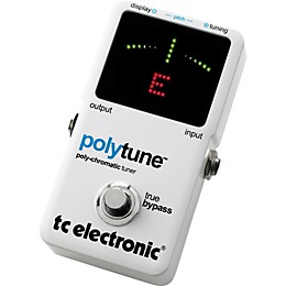 Open Box TC Electronic Polytune Chromatic Pedal Tuner | Guitar Center