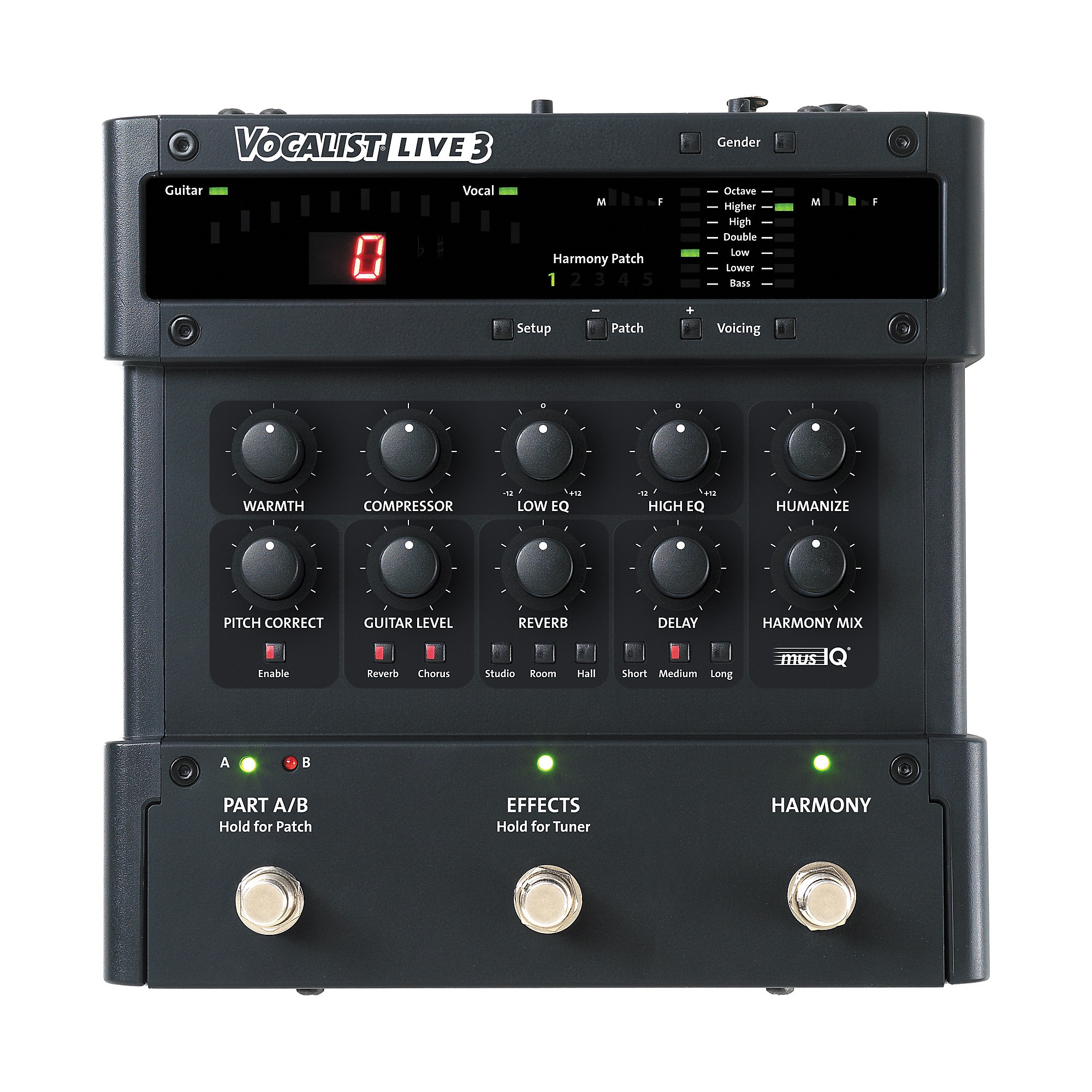 Open Box DigiTech Vocalist Live 3 Vocal Harmony Processor Open Box DigiTech Vocalist Live 3 Vocal Harmony Processor