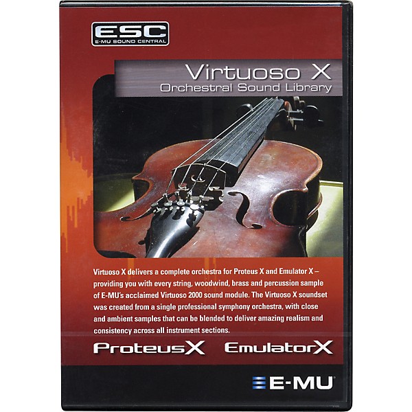 E-mu Virtuoso X Orchestral Sound Library