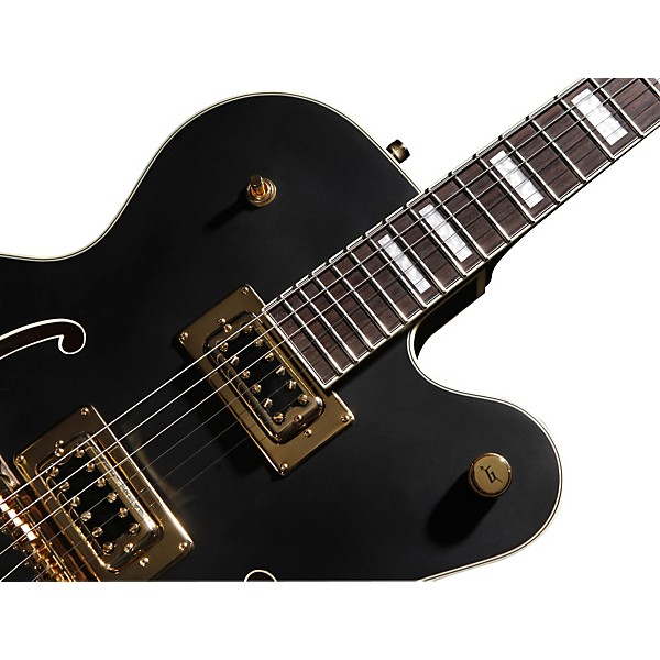 Open Box Gretsch Guitars G5191 Tim Armstrong Electromatic Hollowbody Electric Guitar Level 2 Black 194744184574
