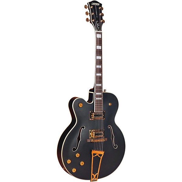 Open Box Gretsch Guitars G5191 Tim Armstrong Electromatic Hollowbody Left-Handed Electric Guitar Level 2 Black 190839675019