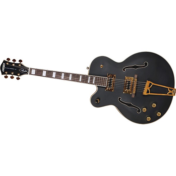 Sammenhængende Pol Udsigt Gretsch Guitars G5191 Tim Armstrong Electromatic Hollowbody Left-Handed  Electric Guitar Black | Guitar Center