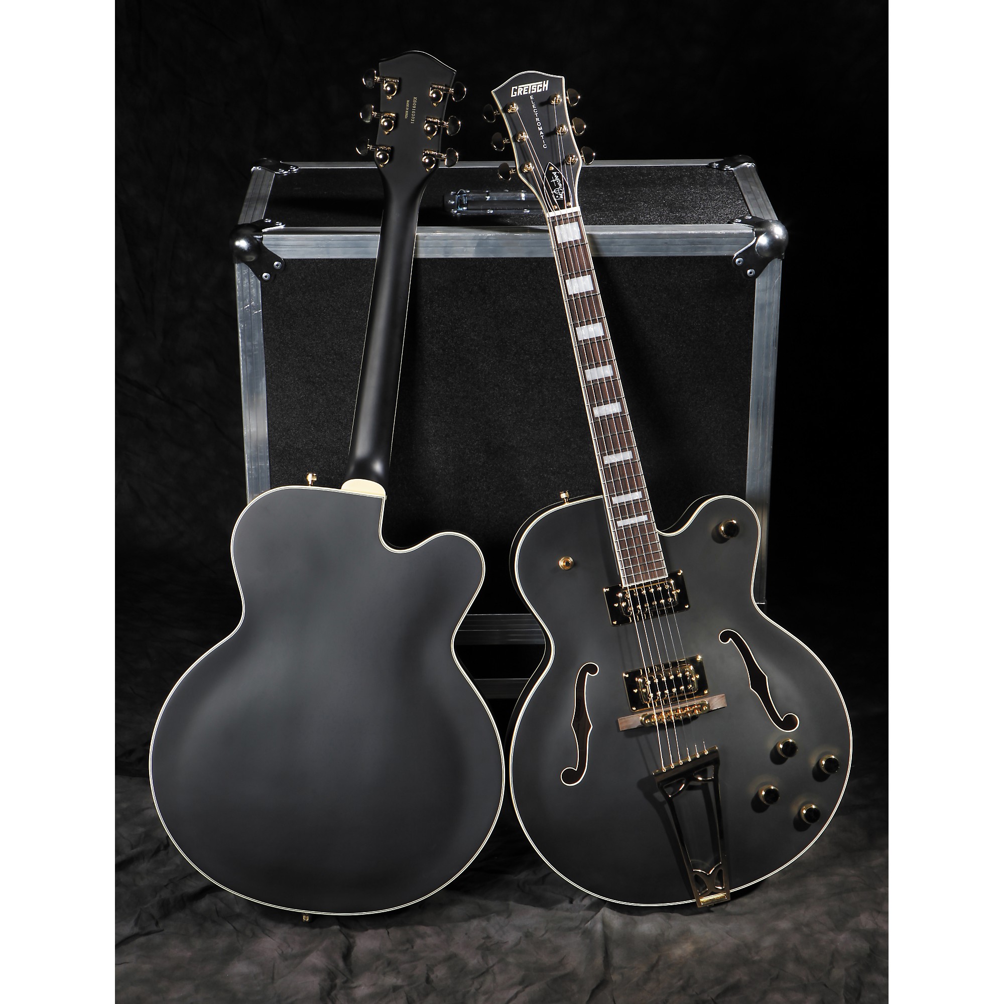 Gretsch Guitars G5191 Tim Armstrong Electromatic Hollowbody Left-Handed  Electric Guitar Black | Guitar Center