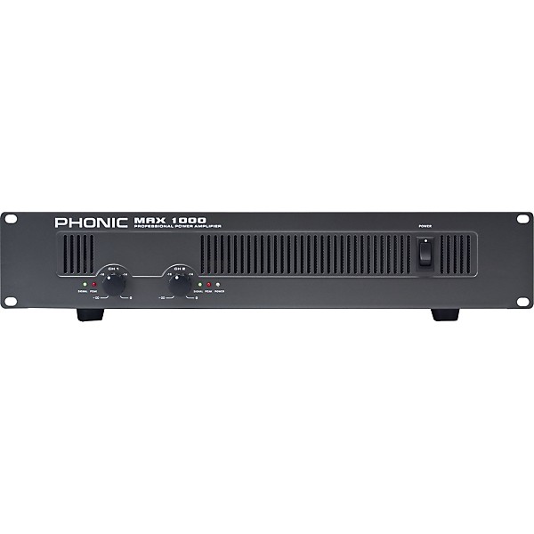 Phonic Phonic S712 / MAX 1000 Speaker and Amp Package