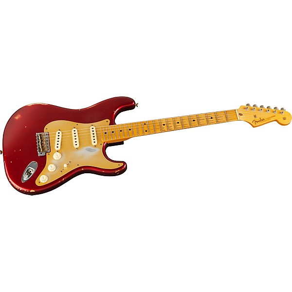 Fender Custom Shop LTD - Q1 Limited '1958 Stratocaster Relic Electric Guitar Candy Apple Red
