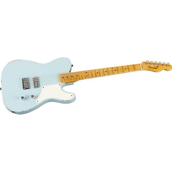 Fender Custom Shop La Cabronita Especial Relic Single Pickup Electric Guitar Sonic Blue