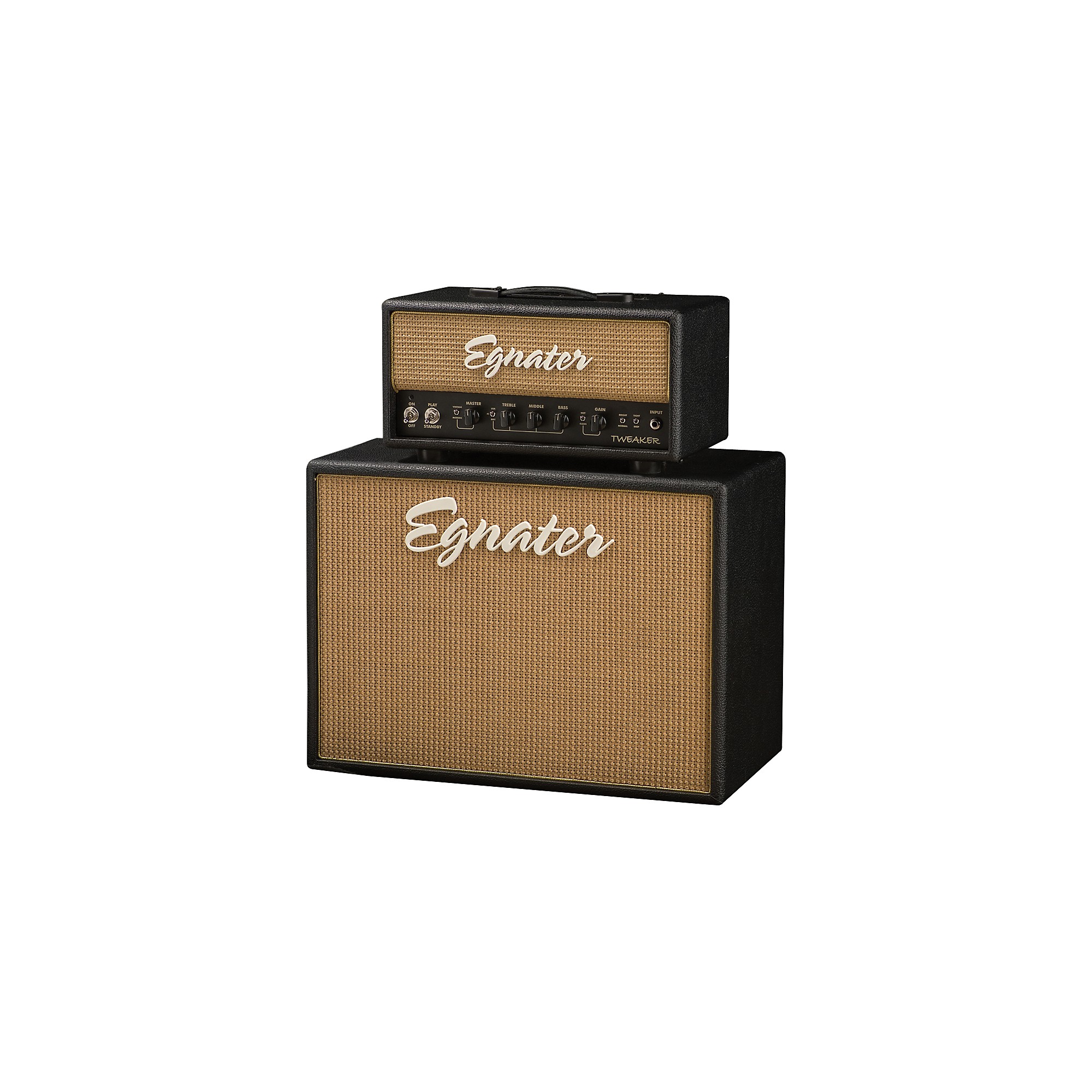 Egnater Tweaker 15W Tube Guitar Amp Head Black, Beige | Guitar Center