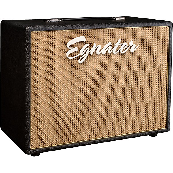 Open Box Egnater Tweaker 112X 1x12 Guitar Speaker Cabinet Level 1 Black, Beige