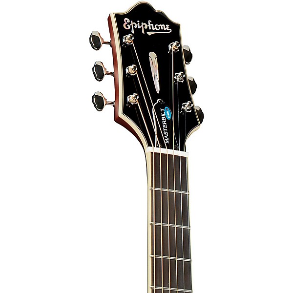 Open Box Epiphone Masterbilt DR-500MCE Acoustic-Electric Guitar Level 2 Natural 190839852236