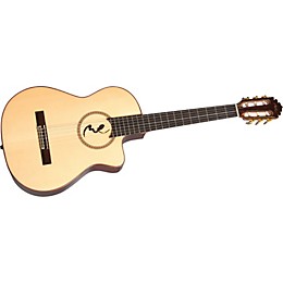 Manuel Rodriguez Model B Cutaway Boca M.R. Nylon-String Acoustic-Electric Guitar