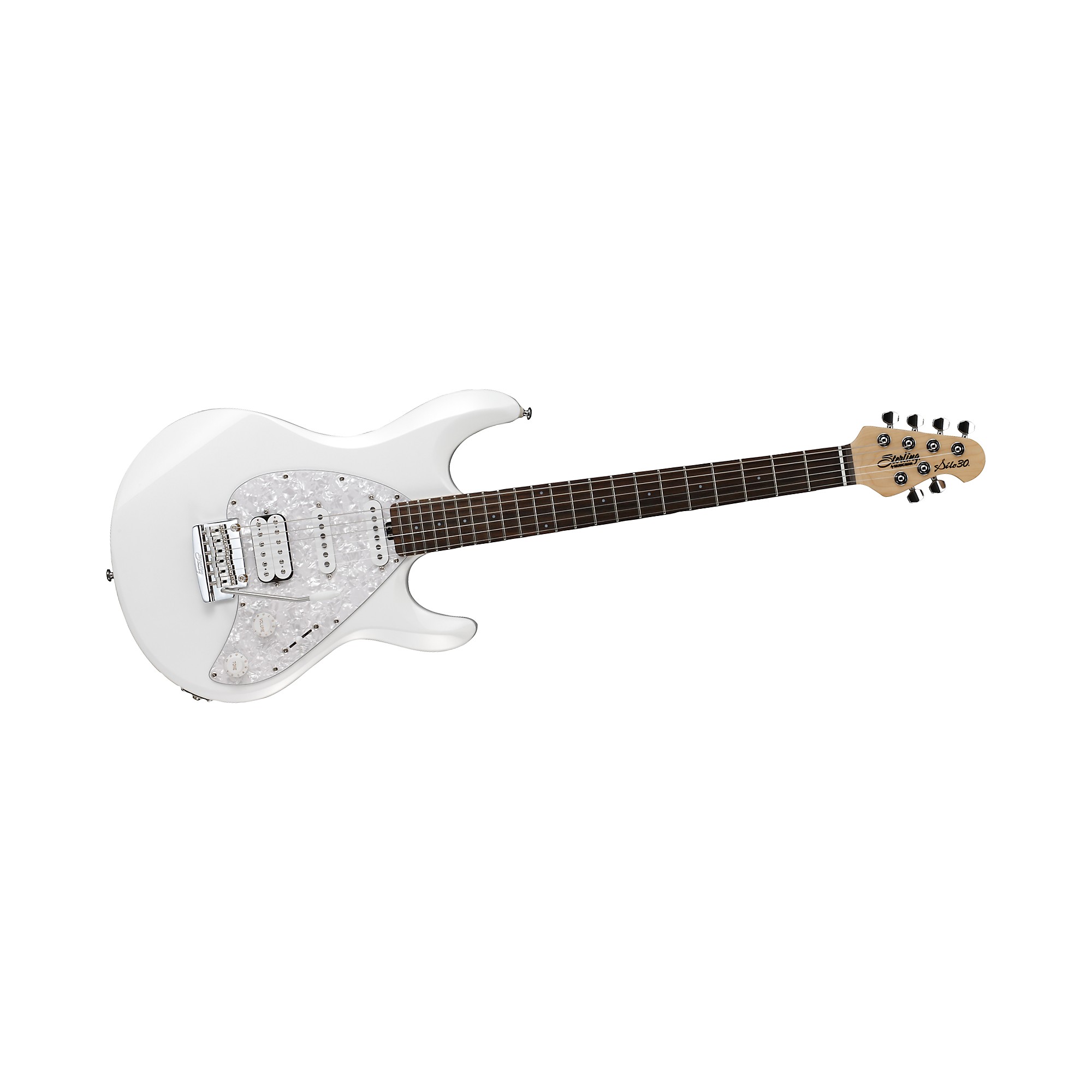 Sterling by Music Man siloホワイト Sterling by Music Man SUB Silo3 Electric Guitar White