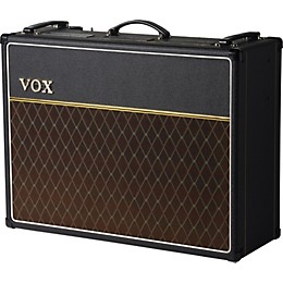 Open Box VOX Custom AC30C2 30W 2x12 Tube Guitar Combo Amp Level 1 Black