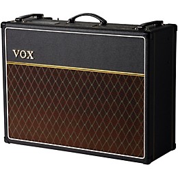 Open Box VOX Custom AC30C2X 30W 2x12 Tube Guitar Combo Amp Level 2 Black 190839065421