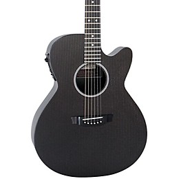 Open Box RainSong Hybrid Series H-WS1000N2 Deep Body Cutaway Acoustic-Electric Guitar Level 1 Black