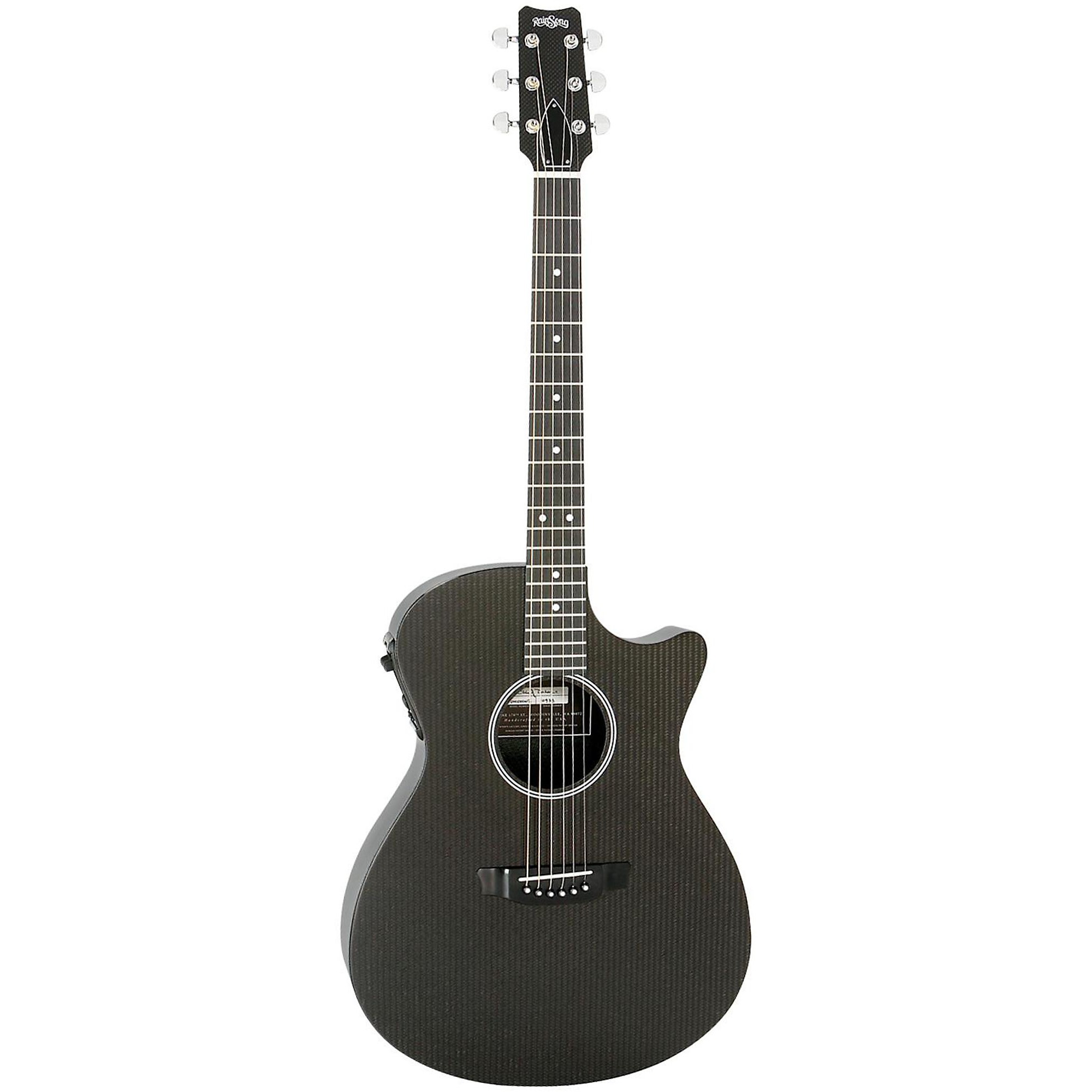 RainSong Hybrid Series H-OM1000N2 Slim Body Cutaway Acoustic