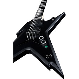 Open Box Dean Razorback DB Killswitch Electric Guitar Satin Black