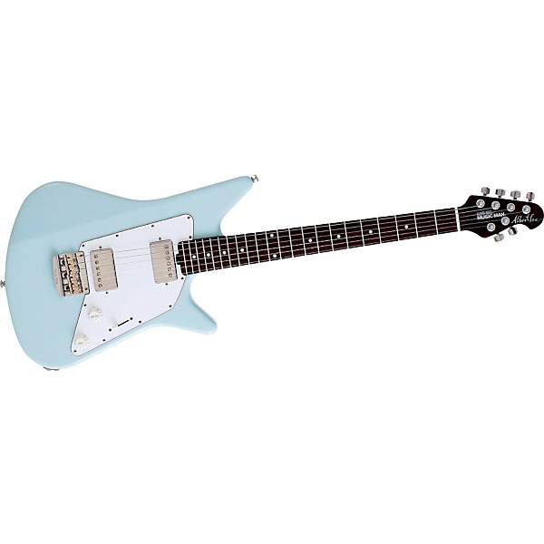 Open Box Ernie Ball Music Man Albert Lee HH Hardtail Electric Guitar Level 1 Powder Blue