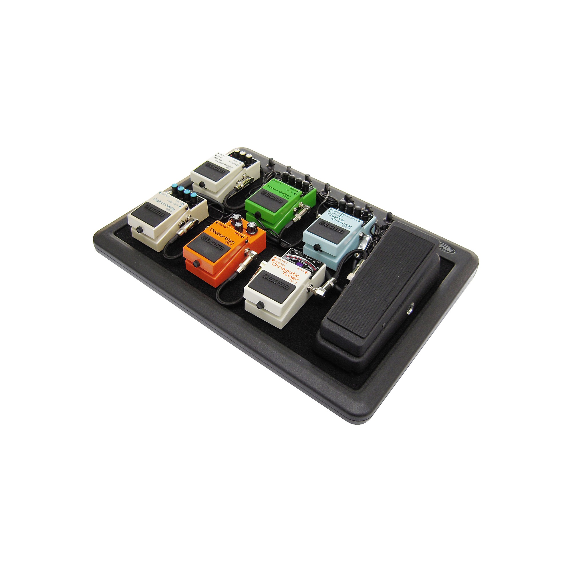 SKB PS-8 8-Port 9VDC Powered Pedalboard Black | Guitar Center