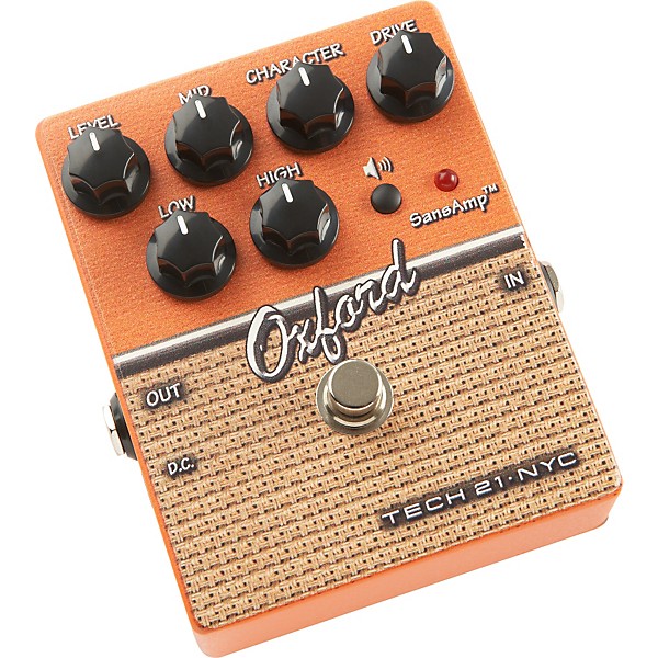 ギター TECH21 SansAmp Character Series Oxford Tech 21 SansAmp Character Series Oxford Pedal Demo