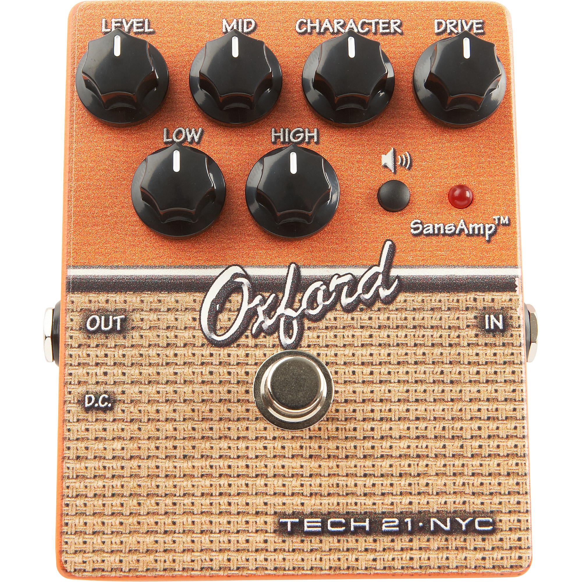 Oxford SansAmp TECH21 - Tech 0 プリアンプ Character Series