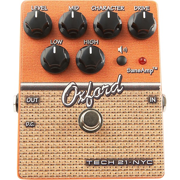 Open Box Tech 21 SansAmp Character Series Oxford Distortion Guitar