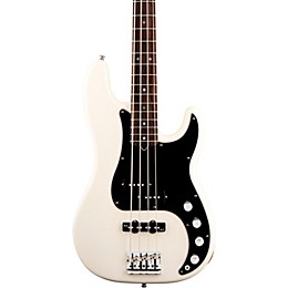 Fender American Deluxe Precision Bass Olympic White Rosewood Fretboard
