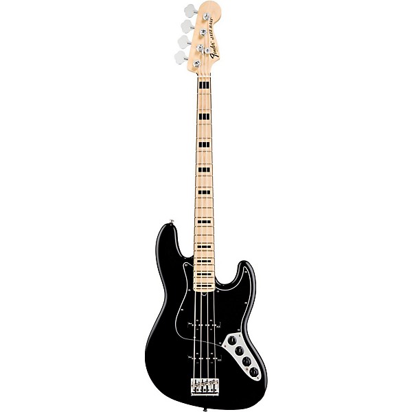 Open Box Fender American Deluxe Jazz Bass Level 2 3-Tone Sunburst. Rosewood Fretboard 888365537535