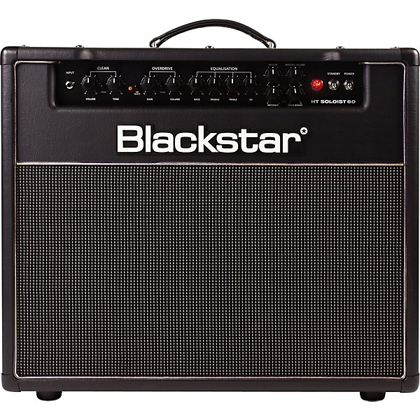 Open Box Blackstar HT Soloist 60W 1x12 Tube Guitar Combo Amp Level 1 Black
