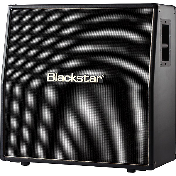 Open Box Blackstar Venue Series HTV-412 360W 4x12 Guitar Speaker Cabinet Level 2 Black, Slant 888365505114