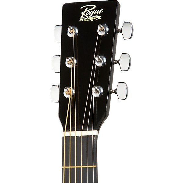 Rogue RA-090 Dreadnought Acoustic Guitar Black