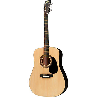 Rogue Ra-090 Dreadnought Acoustic Guitar Natural for sale