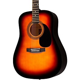 Rogue RA-090 Dreadnought Acoustic Guitar Natural Rogue RA-090 Dreadnought Acoustic Guitar Sunburst