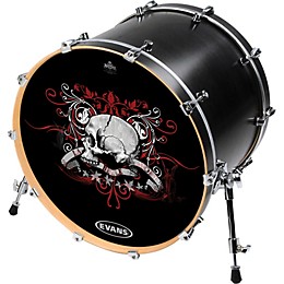 Evans Inked by Evans Alchemy Series Kick Drumhead 24 in. SOLARIS CHART