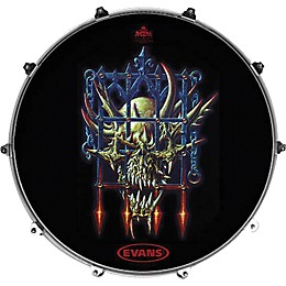 Evans Inked by Evans Alchemy Series Kick Drumhead 24 in. SOLARIS CHART