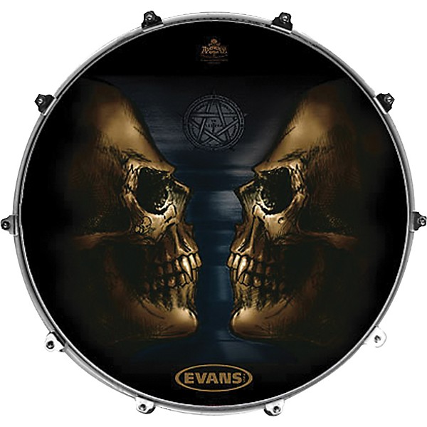 Evans Inked by Evans Alchemy Series Kick Drumhead 24 in. SOLARIS CHART