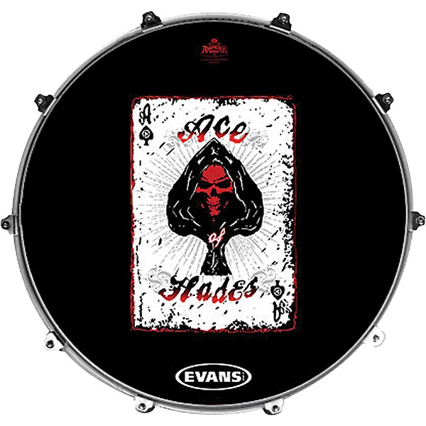 Evans Inked by Evans Alchemy Series Kick Drumhead 24 in. SOLARIS CHART