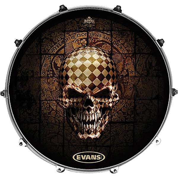 Evans Inked by Evans Alchemy Series Kick Drumhead 24 in. SOLARIS CHART