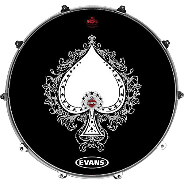 Evans Inked by Evans Alchemy Series Kick Drumhead 24 in. SOLARIS CHART